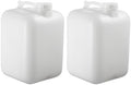 FastRack 5 Gallon Hedpak with Cap (Pack of 2) | BPA-free, Food-Grade, and Leak-Proof | White Water Container | Ideal for brewing, fermentation, or storage by FASTRACK