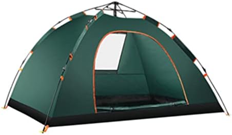 Camping Tent Family Dome Tent Waterproof Windproof Instant Pop-Up Tent for Camp Backpacking Hiking Outdoor Lightweight,Canvas Bell Tent with Carry Bag & Nail,A by Unknown