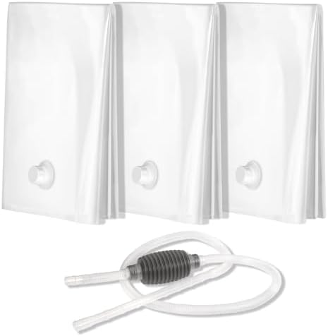 Buzzlett 3 Pcs 40 Gallon Water Storage Bladder, Foldable and Resuable by BUZZLETT
