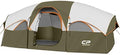 CAMPROS CP 8 Person Camping Tent, Room Divider, Rainfly, Weather Resistant by CAMPROSTents