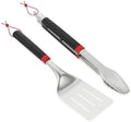 Weber® Value Tools Spatula & Tongs Set of 2 – Stainless Steel by Unknown