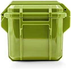 Seahorse 58 Portable Waterproof Dry Box Protective Case with Pick and Pluck Foam - Travel Safe/Mil Spec / IP67 Waterproof/USA Made - for Cameras, Ammunition, Rifle Ammo, Smell Proof (Green) - Image 3