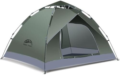 Happy Travel 2/4 Person Camping Tent, Instant Easy Pop Up Tents for Camping by HappyTravel