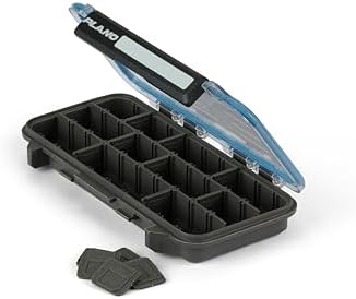 Plano StowAway 3500 Waterproof Stow Tackle Box, IPX7 Waterproof Rating, with Rustricor, Single Latch Design, Transparent DuraView Lid, Stackable Storage for Fishing Bait, Lures and Gear - Image 6
