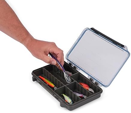 Plano StowAway 3600 Waterproof Stow Tackle Box, 4-Pack, IPX7 Waterproof Rating, with Rustricor, Single Latch Design, Transparent DuraView Lid, Storage for Fishing Bait, Lures and Gear - Image 7