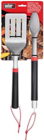 Weber® Value Tools Spatula & Tongs Set of 2 – Stainless Steel - Image 4
