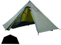 2-4 Person Teepee with Mesh and Floor Ultralight 13 x 13 x 7.2 FT Teepee Tent for Hunting Come with Stove Jack by Unknown