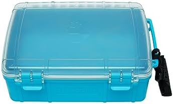 geckobrands Waterproof Dry Box with Silicone Liner – Durable, Dust-Proof, Crush-Proof Storage for Electronics and Gear by geckobrands