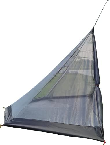 Half Octagonal Mesh Net for 4 Person Tipi Tent 2 Person Mesh Camping and Hiking by Unknown