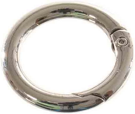 Paracord Planet Spring Gate O Rings – Available in 5/8 Inch, 3/4 Inch and 1 Inch Sizes – Silver, Bronze, and Gold Color Options (100 Pack, 5/8 Inch, Silver)