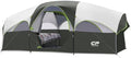 CAMPROS CP 8 Person Camping Tent, Room Divider, Rainfly, Weather Resistant by CAMPROSTents