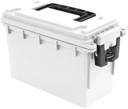 Sheffield 12681 Marine Storage Box, Dry Box Made in USA, Waterproof Container for Boat and Dock Gear, Small Parts Organizer with Latch, Stackable by Sheffield