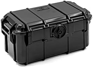 Seahorse 58 Portable Waterproof Dry Box Protective Case with Pick and Pluck Foam - Travel Safe/Mil Spec / IP67 Waterproof/USA Made - for Cameras, Ammunition, Rifle Ammo, Smell Proof (Black) - Image 2