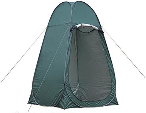 Portable Pop Up Camping Shower Privacy Tent Dressing Changing Room Shelter for Beach Camp Toilet Outdoor with Zippered Carrying Bag, Green by Unknown