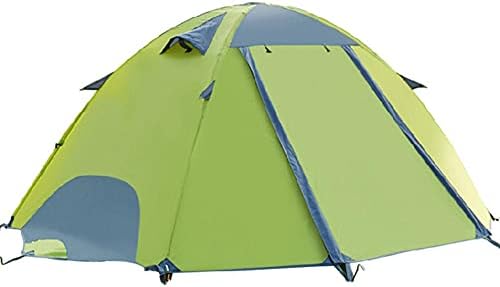 2 Person Camping Tent, Lightweight Waterproof Windproof Tent, UV Protection, Small Porch for Storage, for Beach, Outdoor, Traveling, Hiking, Camping, Fishing Dome Tent by Unknown
