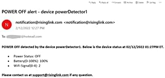 WiFi Power Outage Alarm Detector, Power Failure & Restoration Alerts with SMS Text, Email & Audible Alarm - Image 7
