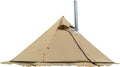 Ultralight 3-4 Person Teepee Tent with Snow-Skirt and Stove Jack Without Mesh Backpacking Outdoor Tent by Unknown
