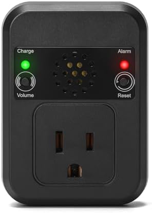 Briidea Power Outage Alarm with LED Indicator Lights and 80-120dB Adjustable Alarm, Perfect for Monitoring Refrigerators, Freezers & Sewage by briidea