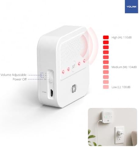 YoLink Smart Power Fail Alarm & Hub Kit, Smart Home Starter Kit with AC Power Outage Alert, LoRa Long-Range, Remote Monitoring, App Alerts, Text/SMS, Email Alerts, IFTTT - Image 4