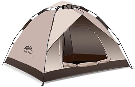 Happy Travel 2/4 Person Camping Tent, Instant Easy Pop Up Tents for Camping by HappyTravel