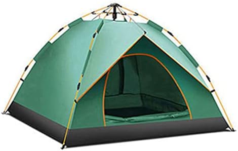 Camping Tent Family Dome Tent Waterproof Windproof Instant Pop-Up Tent for Camp Backpacking Hiking Outdoor Lightweight,Canvas Bell Tent with Carry Bag & Nail,D by Unknown