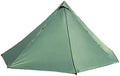 4 Person Tent for 4 Season Grey Ultralight 15D Nylon Teepee Hot Tent with Fire Retardant Stove Jack with 2 Doors by Unknown