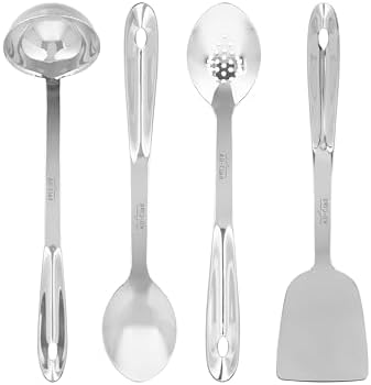 All-Clad 5-Piece Stainless Steel Kitchen Utensil Set - Image 3