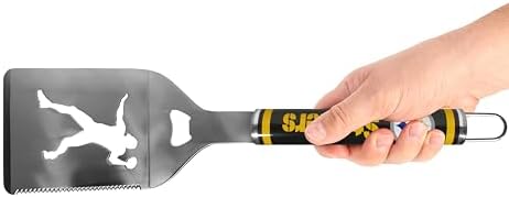 Siskiyou NFL Pittsburgh Steelers 4 pc Logo Grill Tool Set, One Size, Team Colors - Image 2