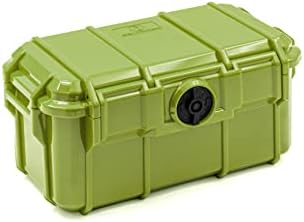 Seahorse 58 Portable Waterproof Dry Box Protective Case with Pick and Pluck Foam - Travel Safe/Mil Spec / IP67 Waterproof/USA Made - for Cameras, Ammunition, Rifle Ammo, Smell Proof (Green) - Image 2