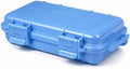 Dry Storage Box, Shockproof Waterproof Box with 2 U‑Shape Buckle, Plastic Storage Container for Cameras, Phones, Camping, Fishing, Hiking(Large-Blue) by Yuecoom