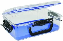 Plano Guide Series 3700 Field Box Waterproof Case, Blue, Large, Waterproof Dry Box with Wrist Strap for Boat, Kayak, and Camping, Outdoor Gear Storage, One Size by PLANO%C2%AEOutdoors