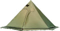 Ultralight 3-4 Person Teepee Tent with Snow-Skirt and Stove Jack Without Mesh Backpacking Outdoor Tent by Unknown