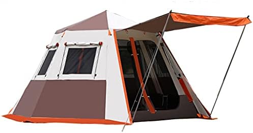 YXCKG Pop Up Tent for 3 to 4 Person, Camping Outdoor Tent, Family Camping Tent with 360° Panoramic View, Ventilation, Waterproof Dome Tent for Kids, Camping, Beach, and Outdoor by Unknown