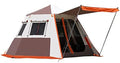 YXCKG Pop Up Tent for 3 to 4 Person, Camping Outdoor Tent, Family Camping Tent with 360° Panoramic View, Ventilation, Waterproof Dome Tent for Kids, Camping, Beach, and Outdoor by Unknown