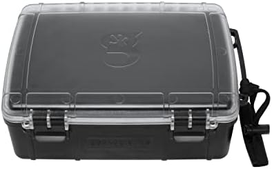 geckobrands Waterproof Dry Box with Silicone Liner – Durable, Dust-Proof, Crush-Proof Storage for Electronics and Gear by geckobrands