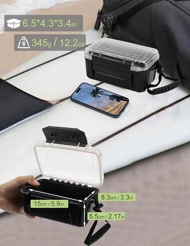Small Waterproof Dry Box Floating Storage Container Dry Case for Boat - Image 2
