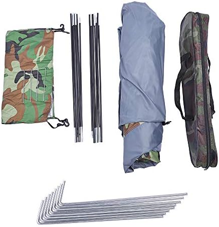 Camouflage Camping Dome Tent for 3-4 Person, Waterproof Fabric Backpacking Tents Family Camping Tents for Hiking, Travel, Outdoor, Self-Driving Tour - Image 5