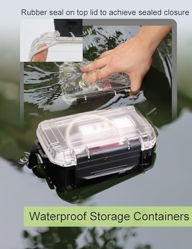 Small Waterproof Dry Box Floating Storage Container Dry Case for Boat - Image 3