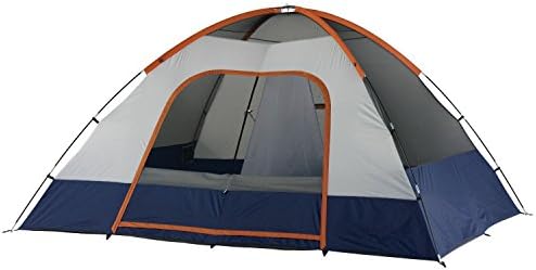 2 Room Family Dome Tent, Orange/Blue by Unknown
