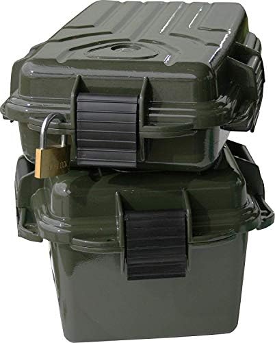 MTM S1072-11 Survivor Dry Box, Small 10"x7"x3", Forest Green - Image 5
