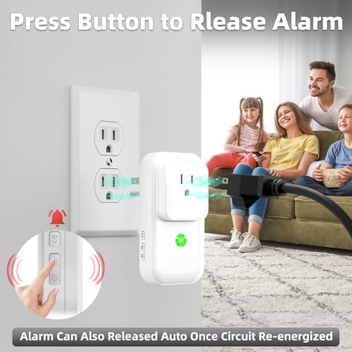 Power Failure Alarm 2 Pack, 120dB Power Outage Alarm for Freezer - Image 5