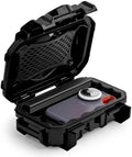 Evergreen 52 Waterproof Dry Box Protective Case - Travel Safe/Mil Spec/USA Made - for Cameras, Camping, Fishing, Hiking, Traveling, Water Sports, Knives, Survival (Black) by EvergreenCases