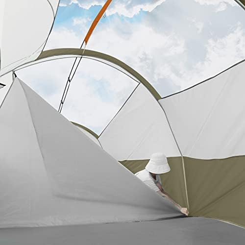 CAMPROS CP 8 Person Camping Tent, Room Divider, Rainfly, Weather Resistant - Image 4