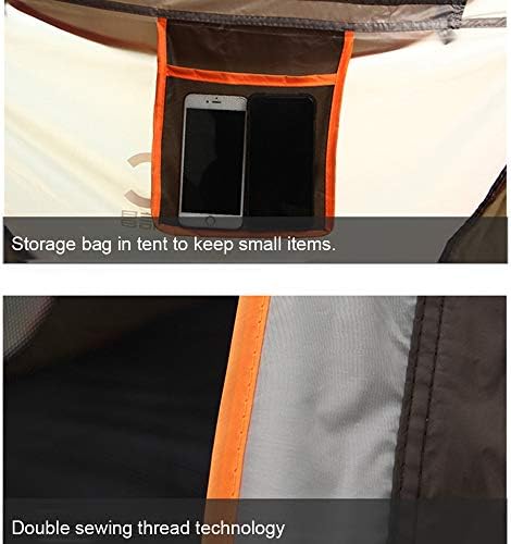 LUSTAR Outdoor Full-Automatic Instant Unfold Rain-Proof Tent Family Multi-Functional Portable Dampproof Camping Tent Suit - Image 5