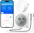 GoveeLife 2.0 WiFi Refrigerator Thermometer Dual Probes, 1-Pack & Gateway by GoveeLife