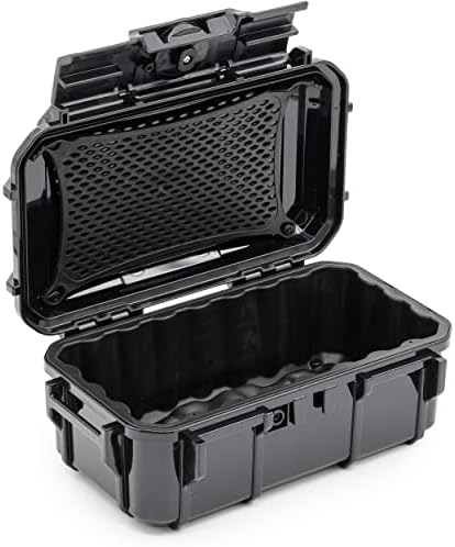 Seahorse 57 Portable Waterproof Dry Box Protective Case - Travel Safe/Mil Spec / IP67 Waterproof/USA Made - for Cameras, Action Cams, Ammunition, Rifle Ammo, Marine (Black) (SE57BK) by SeahorseCases