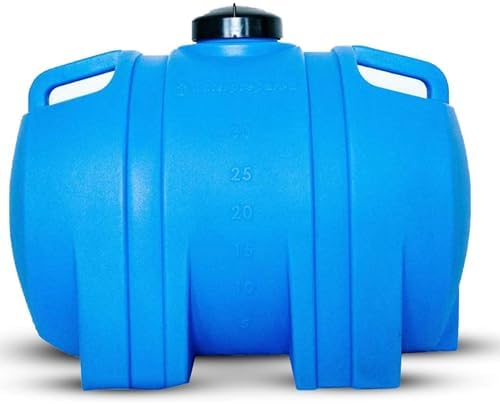 WaterPrepared 35 Gallon Portable Utility Water Tank, Blue - Image 5