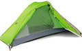 Tarpaulin Shade Cloth Rainproof Cloth Tent Outdoor Single Tent Double-Layer Anti-Storm and Windproof Portable Camping Tent-Ultralight Green (Color : Green) by Unknown