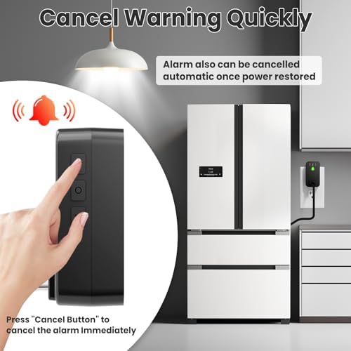 Power Failure Alarm WiFi, 2 Pack Smart Power Outage Alarm, App Notification - Image 5