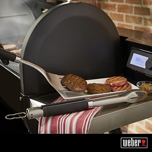 Weber® Precision Tongs & Spatula Grilling Tool Set, Stainless Steel - Image 3